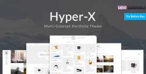 HyperX v4.8 - Portfolio for Freelancers & Agencies