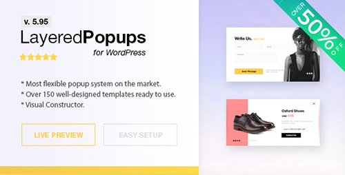 Popup Berlapis untuk WordPress v5.97 