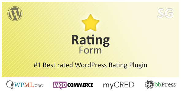 Rating Form v1.6.3 - Leading WordPress Rating Plugin