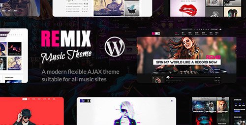 Remix v3.9 – Music Band Club Party Event WP Theme