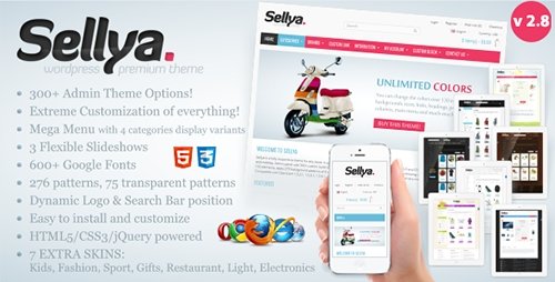 Sellya v2.8 - Template WooCommerce Responsif 