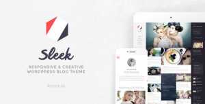 Sleek v1.5 - Responsive & Creative WordPress Blog Theme