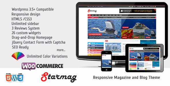 StarMag v1.3 - Template Berita dan Majalah 