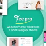 TEEPRO - Woocommerce Custom T-Shirt Designer WordPress Theme Nulled
