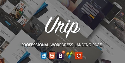 Urip v7.4.9 - Halaman Arahan WordPress Profesional 
