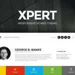 Xpert v1.2.6 - Responsive CV Resume WordPress Theme