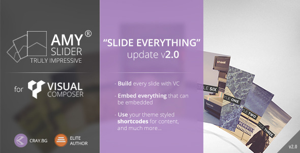 AMY Slider for Visual Composer v2.1
