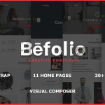 Befolio v1.2.3 - Creative MultiPurpose WordPress Theme