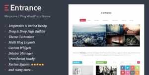 Entrance v1.5 - WordPress Theme for Magazine and Review