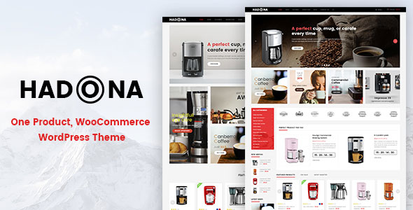 Hadona v1.0 - One Product, WooCommerce WordPress Theme
