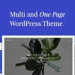 Mikos v2.0.2 - Multi and One Page WordPress Theme