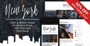 New York v1.4.0 - WordPress Blog & Shop Theme