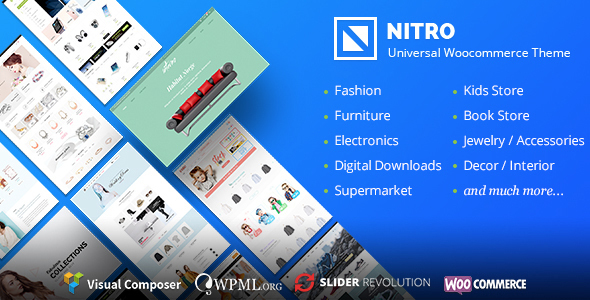 Nitro v1.4.9 - Universal WooCommerce Theme
