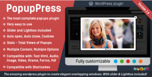 PopupPress v2.6.4 - Popups with Slider & Lightbox for WordPress