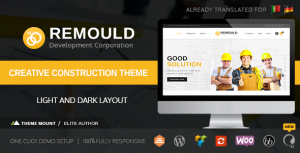 Remould v5.2 - Construction & Building WordPress Theme