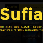 Sufia v1.0 - News Blog Magazine Newspaper Multipurpose Theme