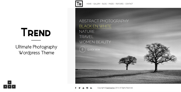 Trend v3.7.1 - Photography WordPress Theme