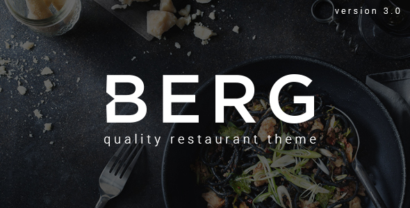 BERG v3.1.8 - Template WordPress Restoran 