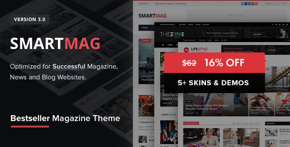 SmartMag - Responsive & Retina WP Magazine Theme