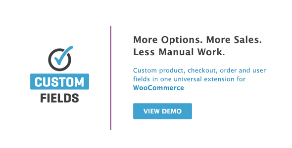 WooCommerce Custom Fields v2.0.1