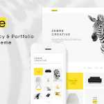 Zebre v1.3 - Minimal, Agency & Porfolio WP Theme