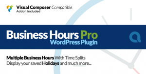 Business Hours Pro v4.3.1 - WordPress Plugin