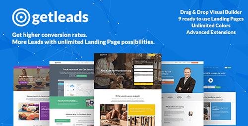 Getleads v1.6 - High-Performance Landing Page WordPress Theme