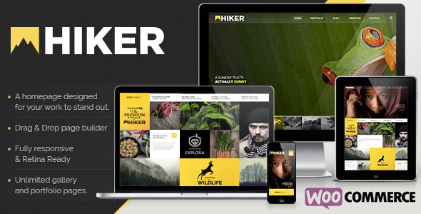 Hiker v2.4.24 – WordPress Photography Theme
