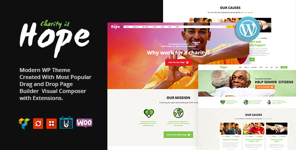 Hope v1.0 - Non-Profit, Charity & Donations - WordPress Theme