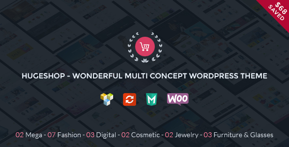 HugeShop v1.2 - Wonderful Multi Concept WordPress Theme