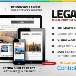 Legatus v2.2.0 - Responsive News/Magazine Theme