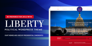 Liberty v1.2 - Your Political WordPress Theme