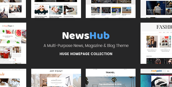 Newshub v1.1 - Template Berita, Majalah, dan Blog Serba Guna 