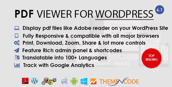 PDF viewer for WordPress v6.1