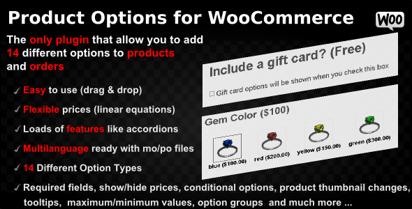 Product Options for WooCommerce v4.158 - WP Plugin