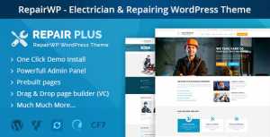 RepairWP v1.24 - Electronices, Mobile & Computer Repairing WordPress Theme