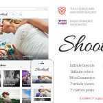 Shootback v1.1.2 - Retina Photography WordPress Theme