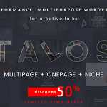 Talos v1.0 - Creative Multipurpose WordPress Theme