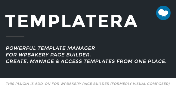 Templatera - Template Manager for WPBakery Page Builder Nulled