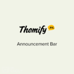 Themify Announcement Bar Nulled