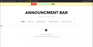 Themify - Announcement Bar v1.2.4 - WordPress Plugin
