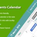 Tiva Events Calendar For WordPress v1.4