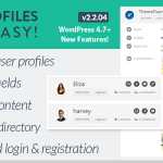 User Profiles Made Easy v2.2.04 - WordPress Plugin