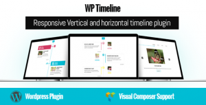 WP Timeline v1.7 - Responsive Vertical and Horizontal timeline plugin