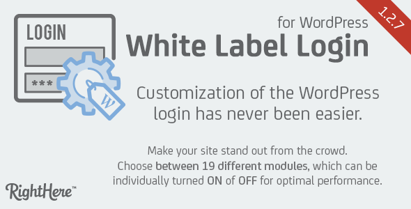 Login Label Putih untuk WordPress v1.2.7.76915 