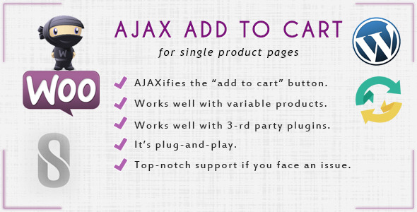 WooCommerce Ajax Add to Cart v1.0