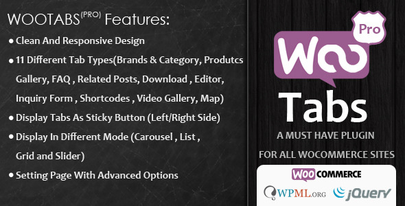 Tab WooCommerce Pro v2.4 - Tab Ekstra untuk Halaman Produk 