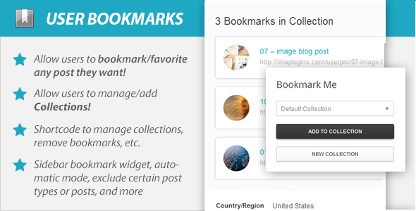 WordPress User Bookmarks for UserPro v3.7
