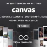 Canvas The Multi-Purpose HTML5 Template Nulled