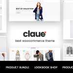 Claue v1.1.0 - Clean, Minimal WooCommerce Theme